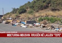 MBETURINA MBUSHIN RRUGËN NË LAGJEN “TEPE”