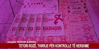 TETORI ROZË, THIRRJE PËR KONTROLLE TË HERSHME